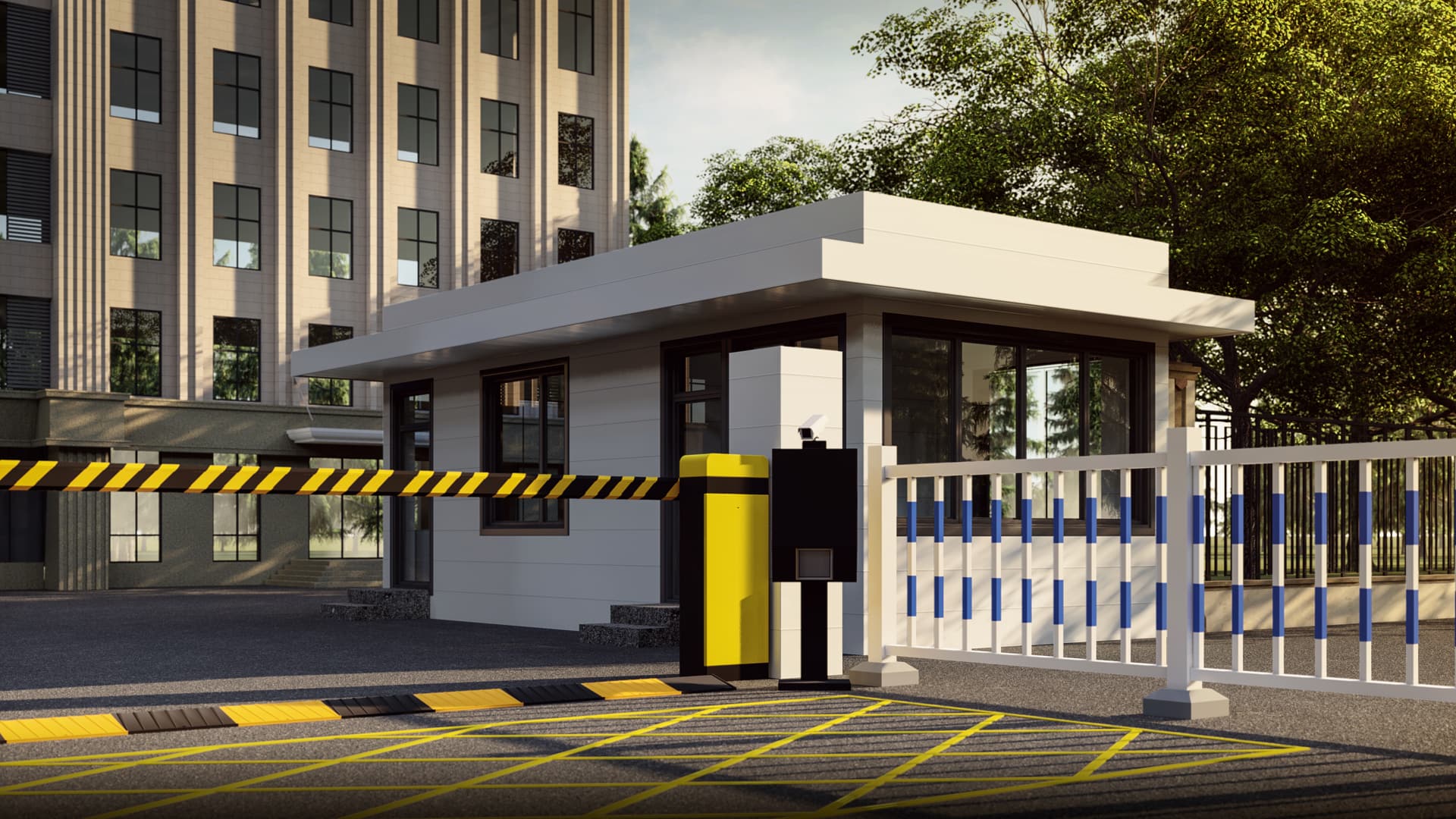 門衛(wèi)室裝修項目  板材型號：PB9003